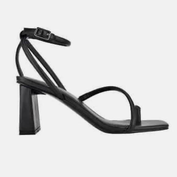 Women's GUESS Women's Aubrea Dress Sandals Black size 11 - Picture 2 of 9